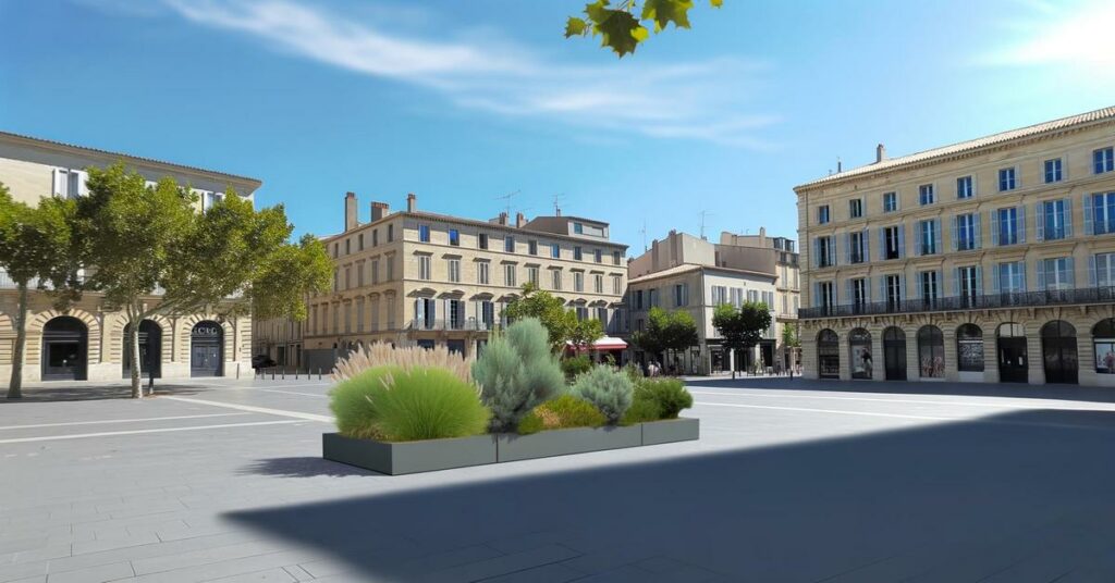 Place dynamique Montpellier