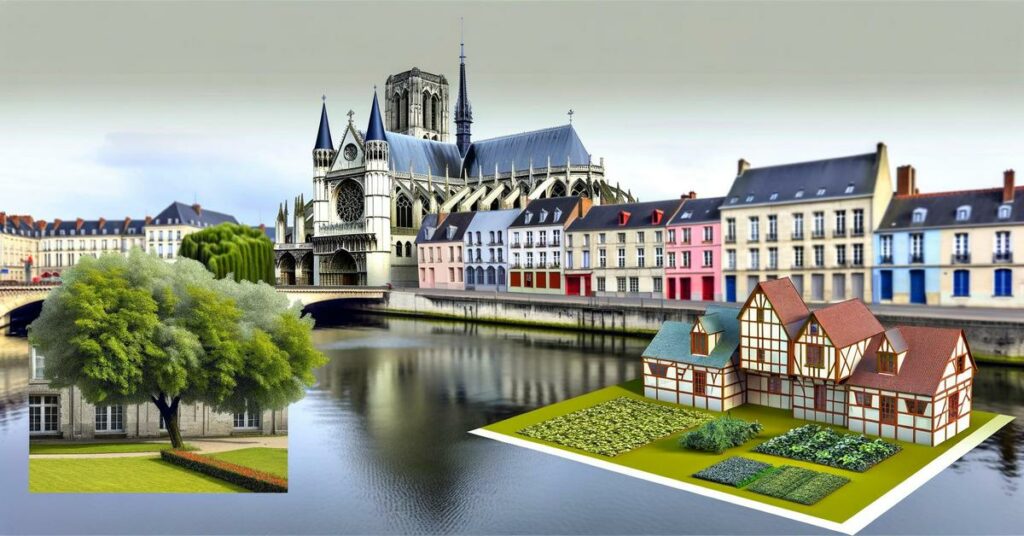 Amiens treasure hunt setting
