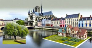 Amiens treasure hunt setting