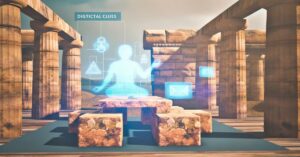 Futuriste site archéologique innovant