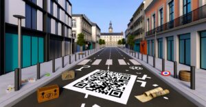 Jeu de piste urbain captivant.