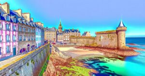 Medieval St-Malo Seafront