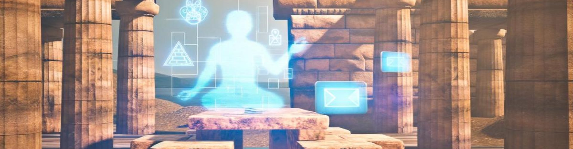 Futuriste site archéologique innovant