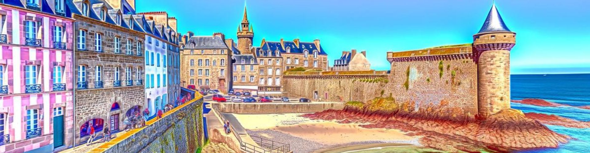 Medieval St-Malo Seafront